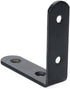 Corner Brace 2.56" x 2.56" L Brackets Black Right Angle Bracket 90 Degree Bracket -4pcs...