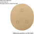 Cat Scratch Pad with Cactus Pattern, Cat Scratcher Corrugated Cardboard, Stick on Floor Door as Cat Scratch Furniture Protector, Cat Wall Scratche...