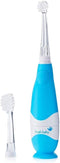 BabySonic Infant and Toddler Electric Toothbrush for Ages 0-3 Years - Safe and Sensitive Brush Heads, Sucker Base, Timer, Waterproof...