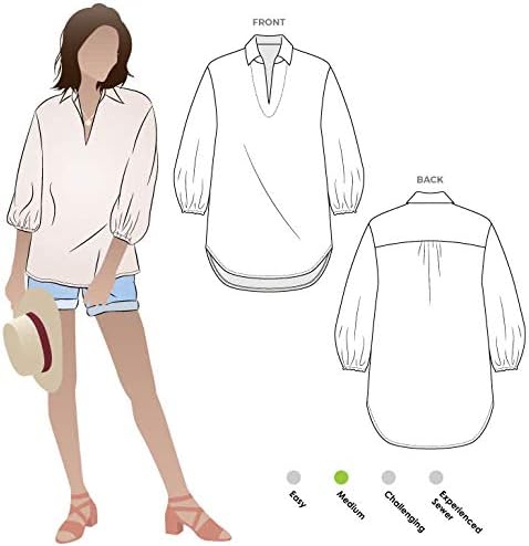 Style Arc Sewing Pattern - Melody Tunic (Sizes 04-16)...