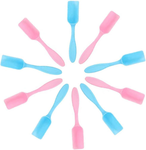 10Pcs Colorful Plastic Mini Gardening Shovel Spoons Soil Scoops, Succulent Sand Scoops/Cultivation Digging Transplanting Tools for Succulents Pott...