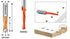 Amana Tool - 304075 Carbide Tipped Brad Pt Boring Bit L/H 7.5mm Dia x 70mm Long x 10mm Sha...