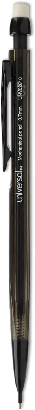 Universal 22010 Mechanical Pencil, 0.7mm, Smoke, Dozen...
