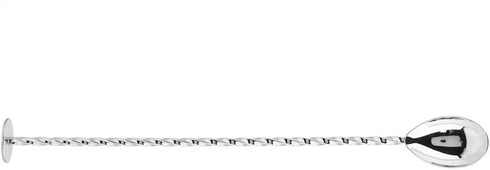 Oumefar Cocktail Stirrer Spoon Bar Spoon Stainless Steel Cocktail Spoon Beverage Coffee Mixing Layering Tool with Long Handle(#7 Silver)...