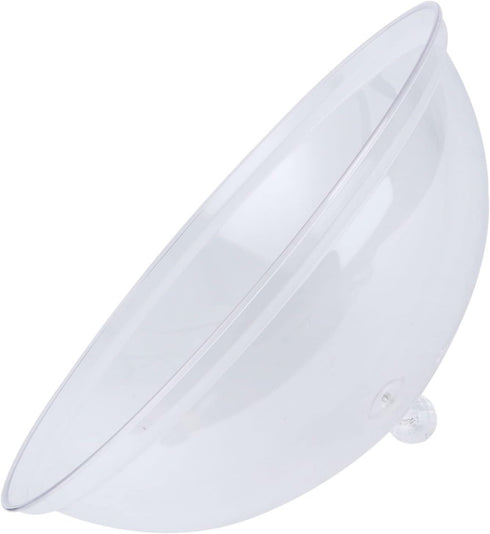 Cabilock Acrylic Food Cover 8 Inches Round Cake Dome Cover Bell Jar Acrylic Display Dome Cloche Clear Food Snack Display Cover for Cake Dessert Su...