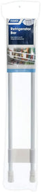 Camco 34" Double RV Refrigerator Bar, Holds Food and Drinks in Place During Travel, Prevents Messy Spills, Spring Loaded and Extends Between 19" a...