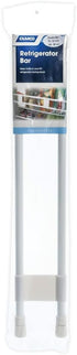 Camco 34" Double RV Refrigerator Bar, Holds Food and Drinks in Place During Travel, Prevents Messy Spills, Spring Loaded and Extends Between 19" a...