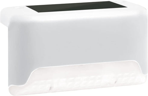 IdeaWorks Automatic Solar Deck Lights, Wireless Path Lighting - Set of 3, White...