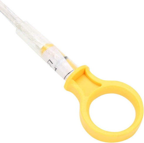 Engine Oil Dipstick, ABS + Metal Engine Oil Fluid Dip Stick Dipstick Measurer CM5E6750BB Fit for Focus 2012-16...