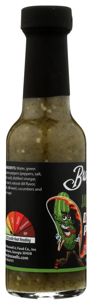 Braswell's Dill Pickle Jalapeno Hot Sauce...