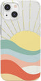 Casely iPhone 13 Mini Case | Here Comes The Sun | Cute Colorblock Sunset Case...
