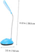 Desktop LED Light Blue Night Light Nursing Night Light LED Desk Lamp LED Lamp for Light Table Lamp Battery Powered Desk Light Desk Night Lamp Lamp...