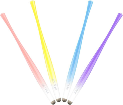 ELZO Capacitive Stylus Pens Premium Metal Slim Combo 4 Pack Tips for All Touch Screens iPad & Android Tablets DELL/Samsung/HP/Asus/Surface/Samsung...