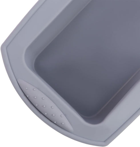 4pcs Silicone Molds DIY Loaf Bakeware Temperature Resistant Mould KitchenTools Bread Pastry Tools(red&grey)...
