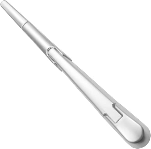 Rear Window Windshield Wiper Arm Blade Cover Compatible for Jeep JL Wrangler 2018-2021 ABS (Silver)...