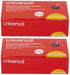 Universal Small Binder Clips, Steel Wire, 3/8 Cap, 3/4 Wide, Black/Silver, 2-36 Pack, UNV10200...