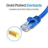 Cmple - Cat 6 Ethernet Cable 5 ft, Cat6 Patch Cables 10Gbps Network LAN Cord, 550MHz, RJ45 Connectors, Compatible with Gaming Computer, Laptop, Mo...