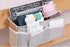 Home, dormitory bed hanging storage bag/storage bag, Dark gray, Length 31 cm, width 11 cm, height 16 cm...