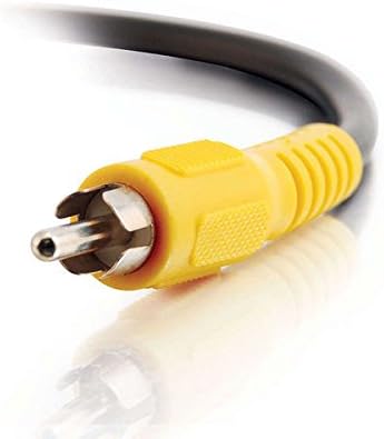 C2G 40456 Value Series Composite Video Cable, Black (50 Feet, 15.24 Meters)...