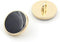 10PCS Clothes Button - Fashion Black Glazed Metal Button Set Sewing Button for Blazer, Coat, Uniform, Shirt, Suit and Jacket (15mm)...