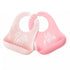 Baby Bib for Eating by Bella Tunno, Set of 2 Waterproof Silicone Bibs with Large Food Catcher, Adjustable Fit for Babies 4-12 months & Toddlers 1-...
