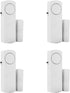 4 Pack Window Alarm Door Alarm for Home Security System, Pool Door Alarm for Kids Safety Toddler Door Open Alarm Sensor...