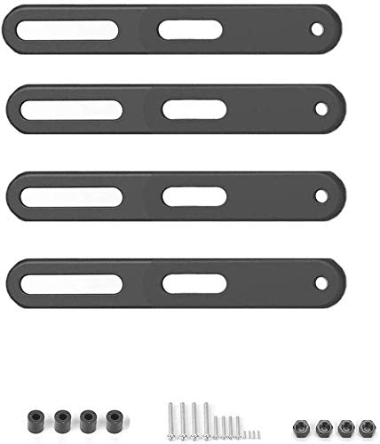 Mount Plus 201F Adapter Bracket Convert VESA 200x200mm to VESA 400x400mm and 300x300mm (Fits Most 32" to 55" Flat Panel TV)...