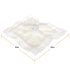 Apricot Lamb Stuffed Animals Soft Security Blanket White Bunny Rabbit Infant Nursery Character Blanket Luxury Snuggler Plush(White Bunny, 14 Inche...