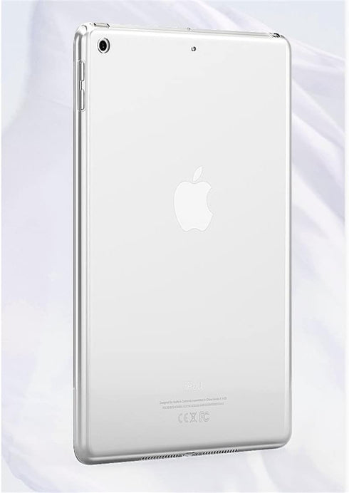iCoverCase Compatible with iPad 10.2" (2021/2020/2019) Clear Case, Ultra-Thin Transparent Soft TPU Back Cover Resistant Flexible Case for iPad 9th...