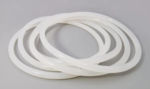 White 6/7/8 quart Slow Cooker Lid Rubber Lock Strap, 8 quarts...