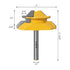 45 Degree Lock Miter Router Bit 1/4 Inch Shank.Woodworking Tools Joint Router Bits?Wood Milling Cutter Glue Joint Tools Set (1/4inch Shank, 2")...