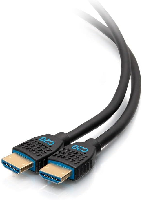 C2G 6ft Premium Certified High Speed HDMI Cable with Ethernet 4K 60Hz - HDMI with Ethernet cable - HDMI / audio - HDMI (M) to HDMI (M) - 20 ft - s...