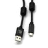 Digirig Coiled Shielded USB-A to USB-C Cable with Ferrites...