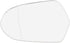 X AUTOHAUX Car Rearview Mirror Glass Replacement with Backing Plate Heated Left Side Driver Side for Audi A6 Quattro S6...