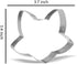 Keewah 3.7 inch Fox Head Cookie Cutter - Stainless Steel...