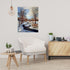 Scenery Winter Stream with Snow Landscape Wall Decor Art Print Poster (16x20)...