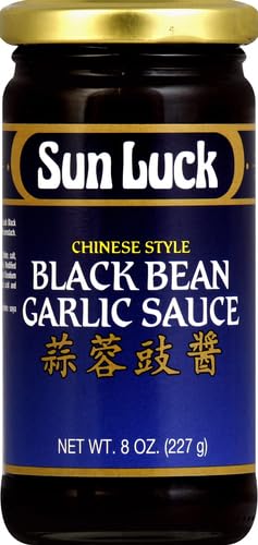 Sun Luck Black Bean Garlic Sauce, 8 oz...