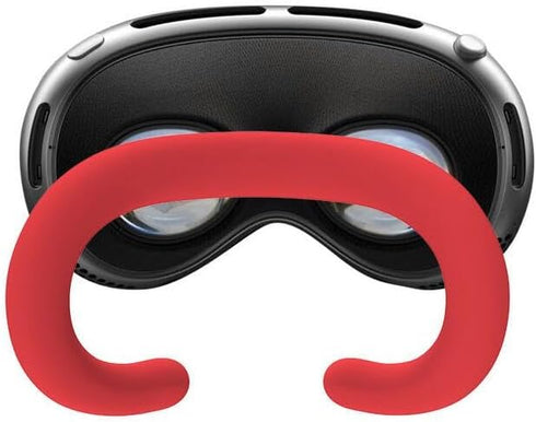Silicone Eye Mask for Apple Vision Pro,Silicone Face Pad Cover,Sweat Proof, Light Leakage Proof,Replaceable VR Accessories (Red)......