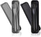 Large Reusable Utensils Set with Case, 2 Sets Portable Cutlery Set for Adults, Travel Fork Spoon Knife for Camping Work Picnic (Grey, Black)...