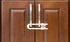 Sliding Cabinet Locks for Child Safety | Baby Proof Your Kitchen, Bathroom, and Storage Doors | Childproof Safety Locks for Knobs and Handles | Ea...