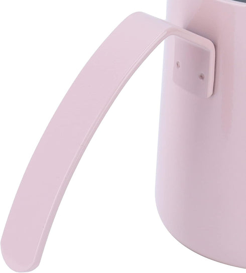 240ml Coffee Pouring Cup Long Narrow Spout Coffee Pouring Kettle Easy To Control The Water Flowing Pink Stainless Steel...