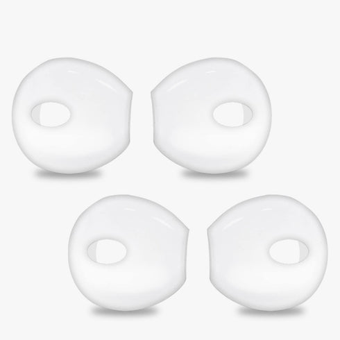 EKIND 4 Pcs Ear Cover Tips Anti-Slip Silicone Soft Replacement Sport Earbud Tips Compatible for iPhone 7 / 6S / 6 Plus / 5S / 5C / 5 Headphones Ea...