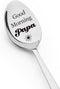 Papa Gifts from Grandkids Good Morning Papa Spoon Gifts for Grandpa Birthday Gifts from Granddaughter Grandson to Grandfather Christmas Gifts for ...