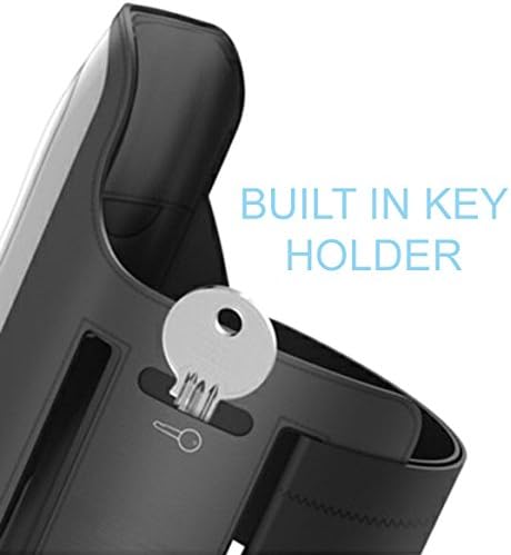 MMOBIEL Arm Phone Holder for Running Compatible with iPhone 15/14/13 Mini/12 Mini/SE 2020/8 / 7/6 and Other Models up to 6.3 inch - Stretchable Ru...