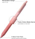 Retractable Gel Pens,8ct Black Ink 0.5mm Fine Point Pens Comfort Grip Smooth Writing Pens with Aesthetic Gradient Color Barrel for Journaling Note...