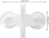 Aquarium Fish Tank Breeding Separator Glass Suction Cup Divider Sheet Holder Clip 12Pcs Clear...