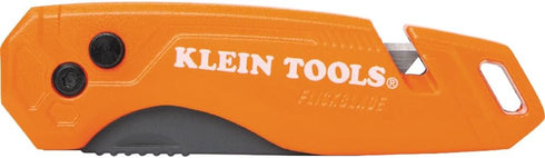 Klein Tools 44303 FLICKBLADE Folding Utility Knife with Blade Storage, Utility Knife with 5 Blades, Compact with Side Release Button and Dual Lock...