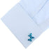 Blue Balloon Dog Puppy Pair Cufflinks in a Presentation Gift Box & Polishing Cloth...