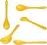3 sets of each 10 Color Porcelain Egg Spoons Ceramic Spoons 5 inch Coffee Dessert Yogurt Tea Milky Tea...