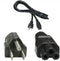 CorpCo 6 ft C5 Mickey Mouse Power Cord for HP, Compaq, Dell, Toshiba and Most Other laptops SJT 18/3...